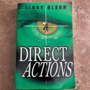 Direct Actions 2005 first edition book signed inscribed by author Terry Olson